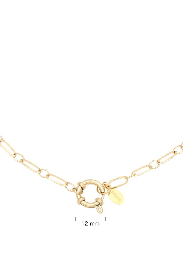 Halskette Chain Cora Gold Edelstahl Bild2